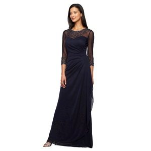 Alex Evenings floor length dress